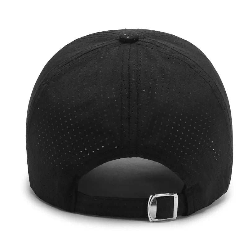 Cappellino da baseball in rete ultra-traspirante ad asciugatura rapida - Cappellino sportivo estivo versatile per uomo e donna - Ideale per le avventure all’aria aperta