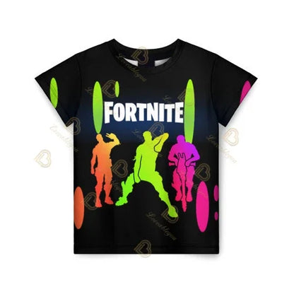 T-shirt Battle Royale Fortnite Victory para Criança, Tops para Raparigas e Rapazes, Roupa Harajuku, T-shirts Infantis 3D, 2025, NOVO DESIGN