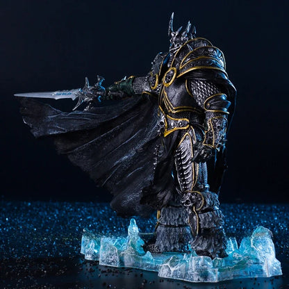 36cm herní periferie World of Warcraft, 7. král lichů Illidan Stormrage, anime figurka, model, dekorace na stůl, dárky, hračky pro děti