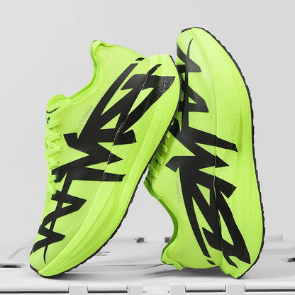 Sports Shoes for Men, Casual Running Shoes, Unisex Jogging Shoes, Popcorn Outsole, Lightweight Breathable Sports Shoes, Women's Non-Slip Shock-Absorbing Athletic Running Shoes 34-44