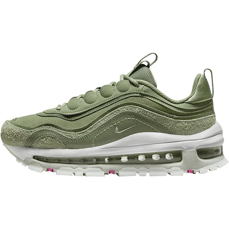 Γυναικεία παπούτσια τρεξίματος Nike Air Max 97 με αερόστρωμα και αναπνέουσα κατασκευή FB4496-300