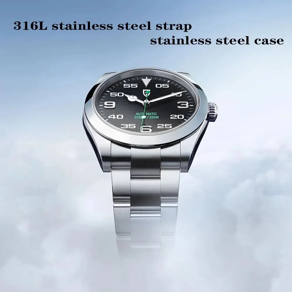 PAGANI DESIGN PD-1692 Men's Automatic Watches 40MM Stainless Steel Mechanical Wristwatch Sapphire AR Coated Waterproof Watch V3