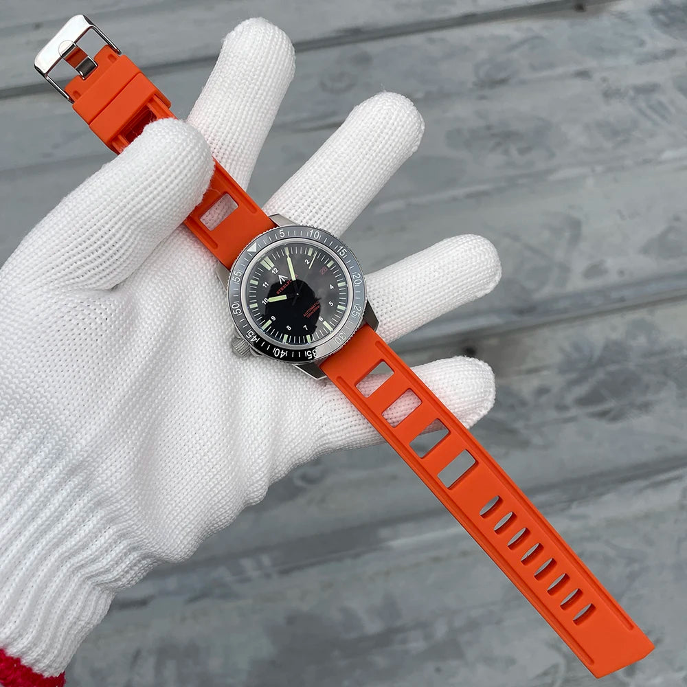 STEELFLIER Official SF783 NH35 Automatic Mechanical Watches Ceramic Bezel Super Luminous 20Bar Waterproof Luxury Dive Watch Men