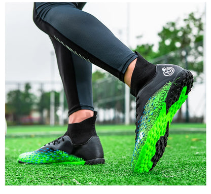 Chuteiras profissionais de futebol para homem, originais, para futebol indoor, relva e treino TF/FG