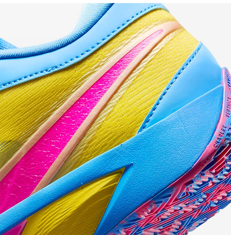 Nike Official Authentic 2025 Zapatillas de baloncesto nuevas para hombre, con amortiguación y resistentes al desgaste, HF1819-700