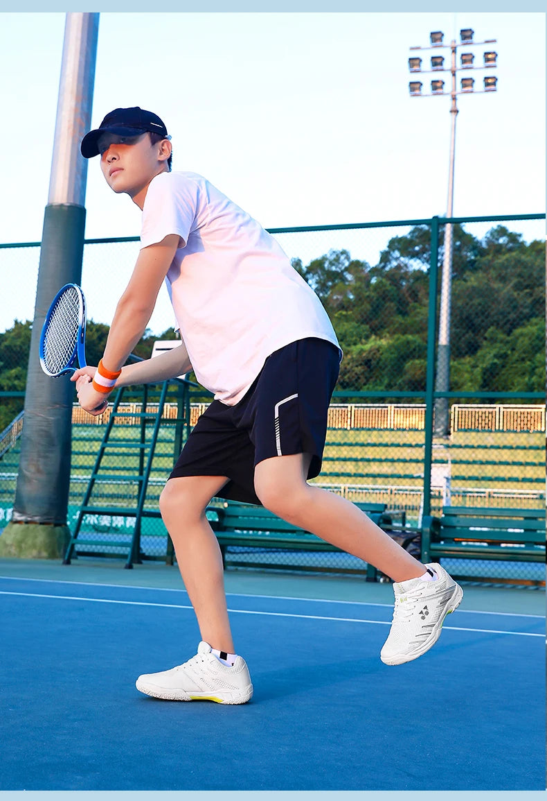 New Professional Badminton Shoes Sneakers Men's Breathable Anti-slip Tennis Sport Shoes for Men Women Training Sneakers