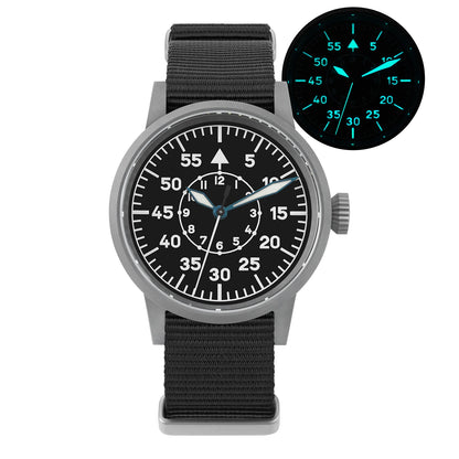 Militado ML10 Quartz Watch VH31 Sweeping Second Movement Sapphire Crystal BGW9 Luminous 10Bar Waterproof 36.9mm Vintage Watches