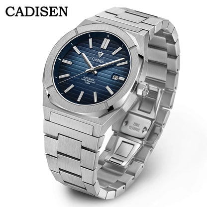 CADISEN Watch for Men Luxury Automatic Men Miyota 8215 Movement Sapphire Crystal 42mm Dial 100m Waterproof Wristwatches C8200