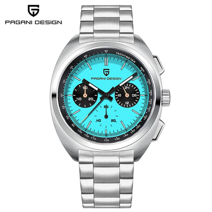 PAGANI DESIGN 2026 NEW Turtle Back Chronograph 1782 Watch for Man Fashion Men's Quartz Watch Luminous relogios masculino