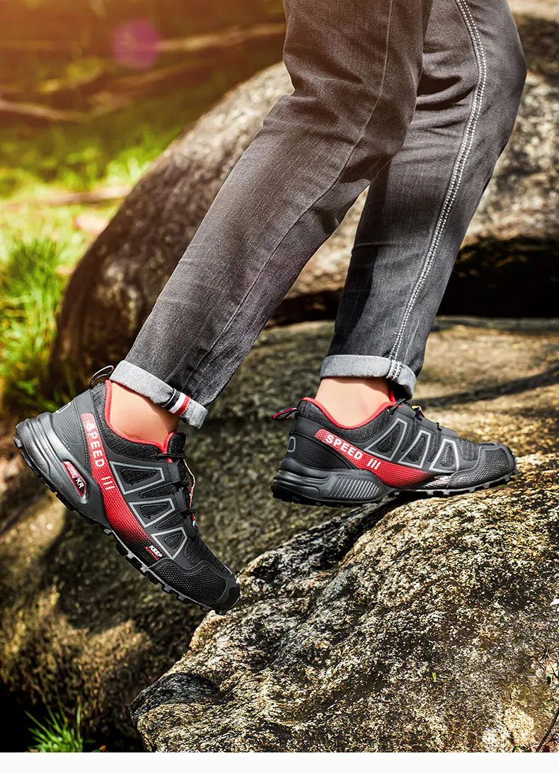 Scarpe da trekking da uomo impermeabili da outdoor con lacci, scarpe sportive, scarpe casual da bicicletta da donna, scarpe tattiche da allenamento da campo antiscivolo