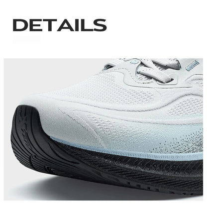 Xtep Running Shoes for Men 2025 Winter Trendy Shock Absorption Cushioning Non-Slip Comfortable Lace-Up Sneakers 875419110045