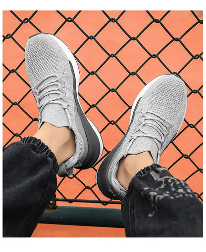 NEW Mijia Sport Shoes 4 Lightweight Ventilated Elastic Knitting Leisure Breathable Non-Slip Running Trainer Sneakers