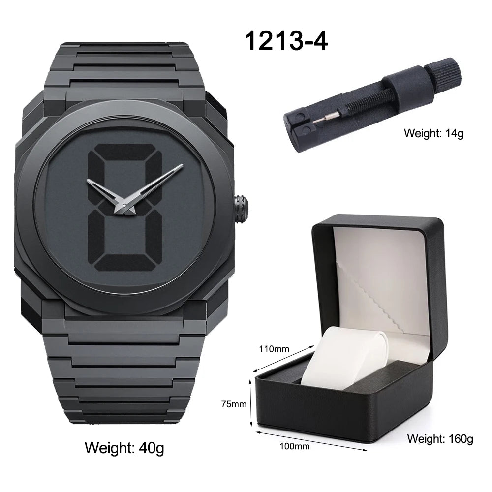 Creative Design Smoked Marble Pattern Quartz Watch Ultra-Thin Dial 3ATM Waterproof Plastic Quartz Watch Business Watch for Men
