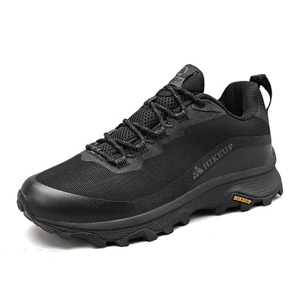 HIKEUP Outdoor Running Shoes Men Women Anti-Skid Hiking Camping Sports Trail Male Safety Footwear Comfort Trekking Sneakers