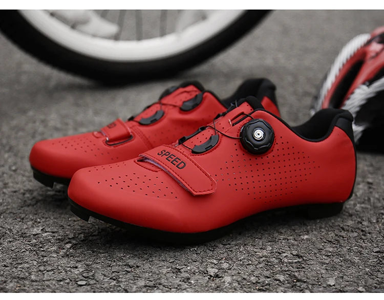 Cycling Sneakers Breathable MTB Shoes Men Women Trail Mountain Bicycle Riding Shoes Sport Road Bike Shoes Spd Pedal Cycle Shoes