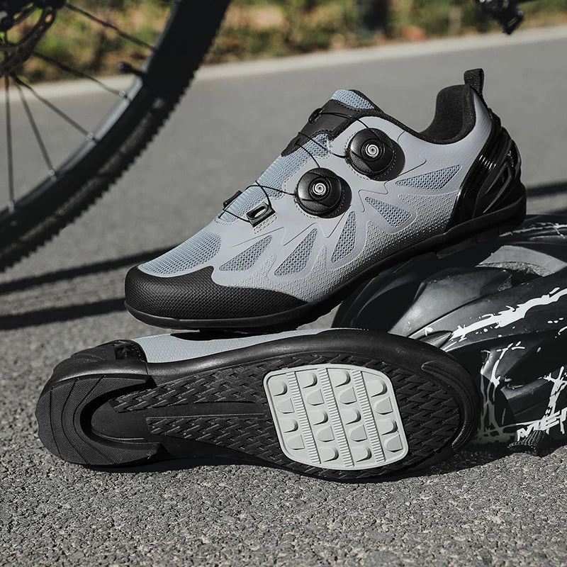 Men's Non-Locking Mountain Bike Shoes Without Cleats Road Bicycle RB Speed Non-Cleat Cycling Shoes Sneakers Flat Pedal MTB Women