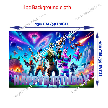 Conjunto de 8 Figuras Fortnite Anime em PVC — Bonecos Trooper Colecionáveis para Fãs, Crianças, Aniversário e Natal