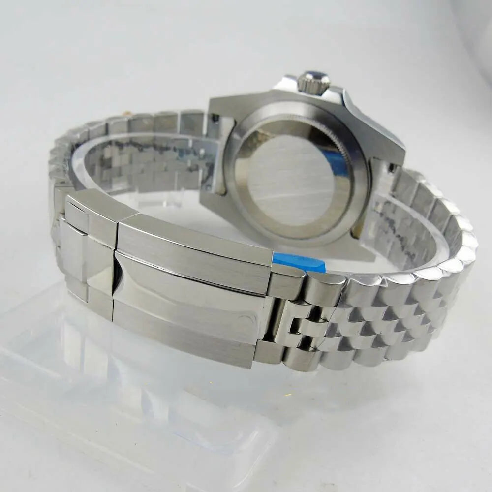 Orologio da uomo automatico 200m impermeabile Miyota8215, orologio subacqueo 40mm con movimento meccanico, luminoso, cinturino Jubilee e fibbia Glide Lock