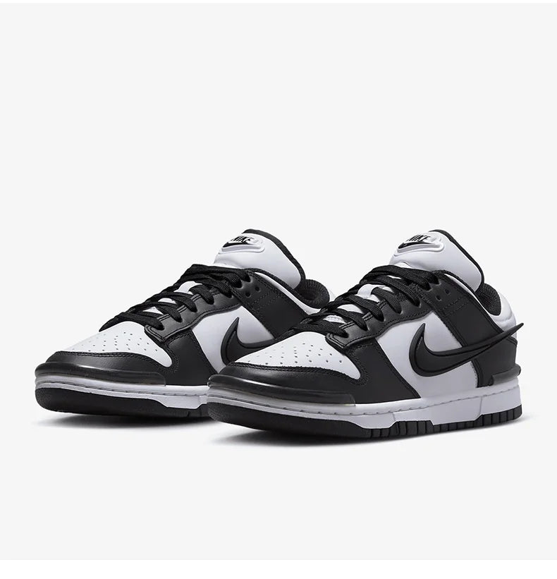 Sapatilhas casuais minimalistas Nike oficiais e autênticas para mulher, respiráveis, com atacadores e sola grossa DZ2794-001