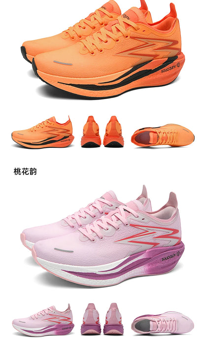 Nuove scarpe da running con piastra in carbonio per maratona, da uomo e donna, sportive, traspiranti, leggere, comode, antiscivolo e casual