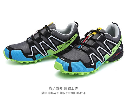 Men Hiking Boots Winter Mountain Safety Outdoor Breathable Wear-Resistant Climbing Timberland Unisex Comfortable Male Sneakers