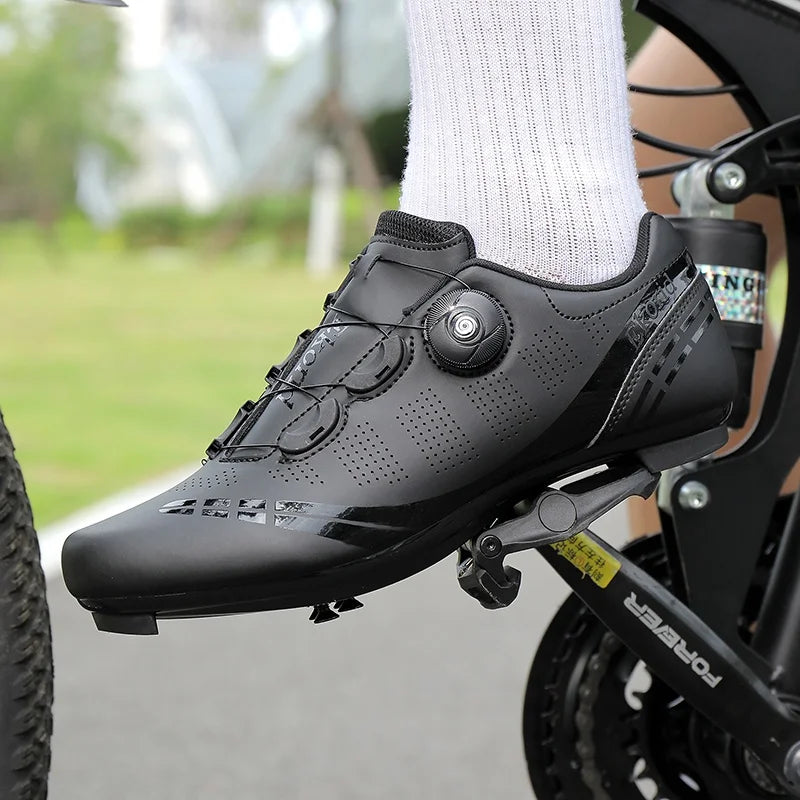 Men's Mountain Bike Shoes MTB, Breathable, Non-Slip, High Hardness, Suitable For Outdoor Road Racing, Mountain Off-Road Riding 37-46