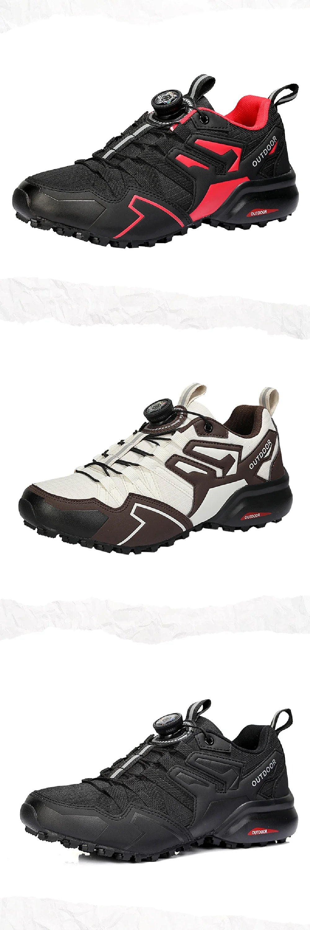 Men's outdoor hiking shoes, hiking straps, outdoor mountain biking shoes, flat shoes, sports outdoor jogging shoes, breathable