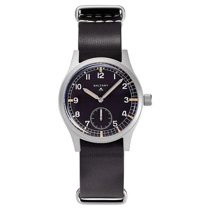Baltany Dirty Dozen Watch Man S2019 Military Vintage Wristwatch Small Seconds Hand VD78 Quartz Luminous 100M Waterproof Field Wa