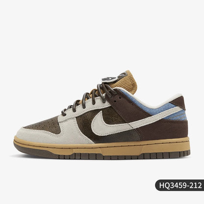 Nike Dunk Low da donna originali, leggere, rétro, casual, resistenti all’usura, scarpe da skate HQ3459-212