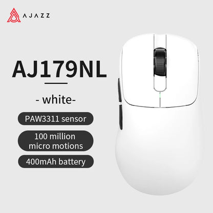Ratón inalámbrico AJAZZ AJ179 NL Star Flash Version 3 modos, baja latencia, batería de larga duración, ligero, personalizable, para oficina y gaming