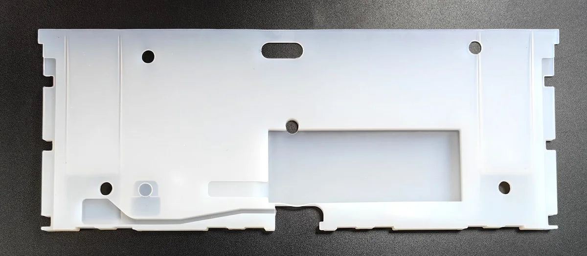 MAIMOOO KX75 75% Keyboard Kit Hotswap Transparent Full RGB Backlit 2.4GHz/Bluetooth Macro Custom DIY Mechanical Keyboard