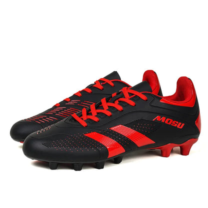 Novas Chuteiras de Futebol para Homem e Mulher, Sapatilhas Desportivas de Interior e Exterior com Pitons Longos e Pitons Partidos para Tapete de Treino de Futebol