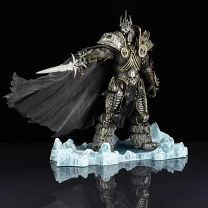 36cm herní periferie World of Warcraft, 7. král lichů Illidan Stormrage, anime figurka, model, dekorace na stůl, dárky, hračky pro děti