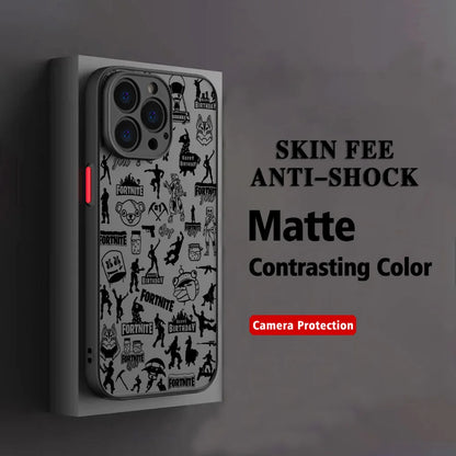 Hot Game F-Fortnite Phone Case For Samsung Galaxy A17 A07 A06 A56 A36 A26 A55 A14 A05 A15 A24 A25 A73 A04 A40E A25 A24 4G 5G