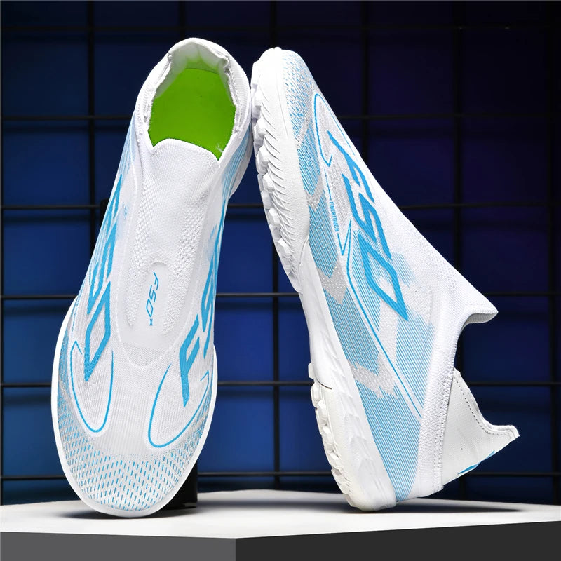 Chaussures de Football pour hommes, bottes de Football antidérapantes pour adultes, ultralégères, crampons d'intérieur, antidérapantes, Fg, gazon, Futsal, confortables, nouvelle collection