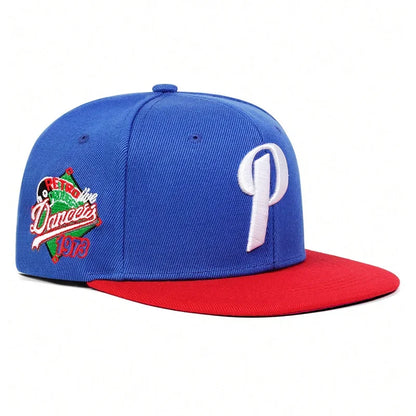Unisex P Letter Embroidery Hip-hop Hats Spring And Autumn Outdoor Adjustable Sports Casual Baseball Caps Sunscreen Hat