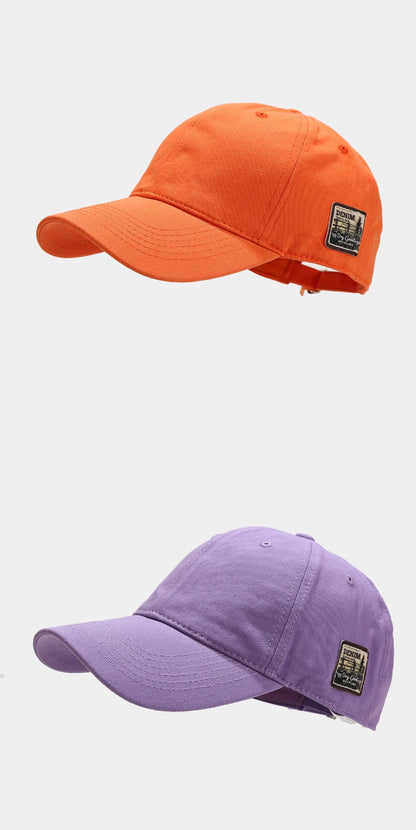 FS 2026 Stylish Orange Green Baseball Cap For Men Young Style Hip Hop Caps Summer Women Hats Street Trucker Hat Casquette Homme