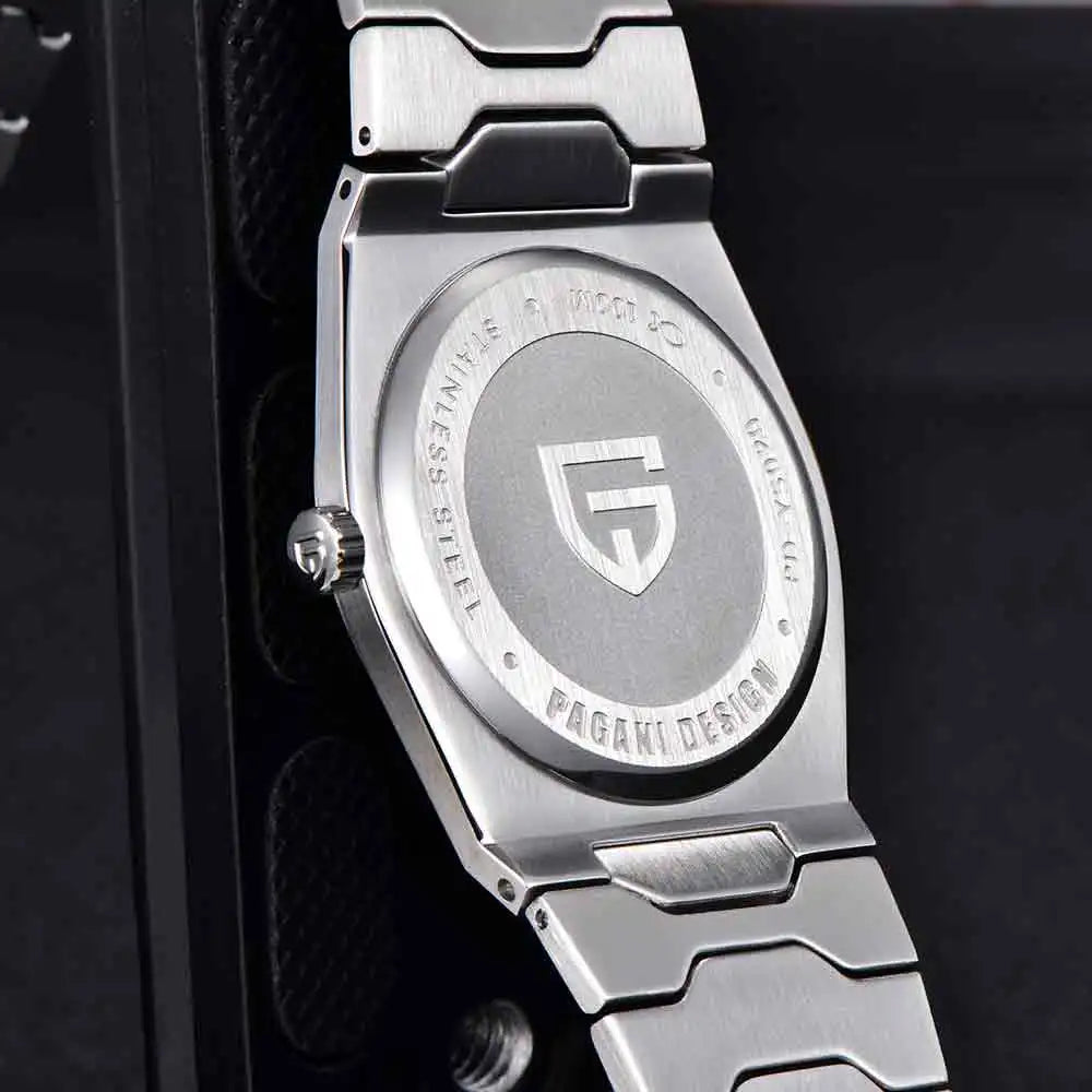 PAGANI DESIGN 2026 New Thin 7mm Fashion Men's Quartz Watch 10Bar Waterproof Stainless Steel Sapphire C3 Upgrade V2 reloj hombre