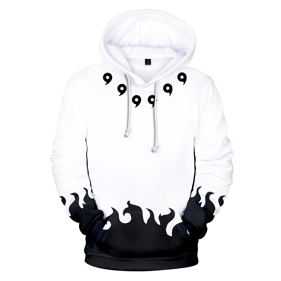 New Naruto Hoodies Character Suit 3D Digital Color Printed Hoodie Sports and Leisure Pullover Hooded Sweatshirt for Men Women