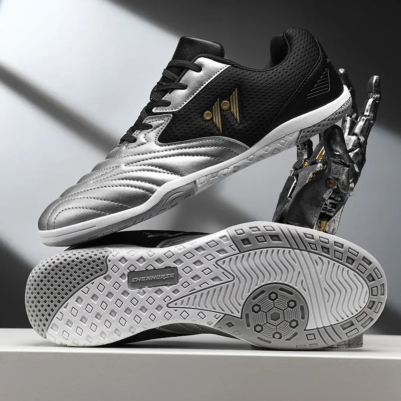 New Men's Football Boots High-top Sneakers Match Soccer Shoes Grass Non-Slip High-quality Futsal Indoor Hot-selling Outdoor