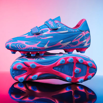 Nouveaux hommes enfants bottes de Football ultralégers garçons chaussures de Football professionnelles crampons antidérapant Match herbe chaussures d'entraînement livraison directe