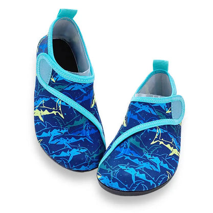 Boys Girls Soft Foldable Water Shoes Kids Beach Summer Outdoor Wading Shoes Swimming Surf Sea Slippers Quick-Dry Aqua Shoes