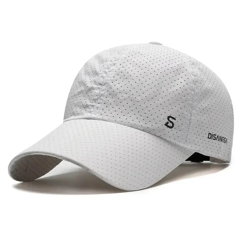 Fashion Design Running Cap Thin Quick Drying Breathable Duck Tongue Outdoor Men's Sun Summer Fishing Avisor Baseball Cap