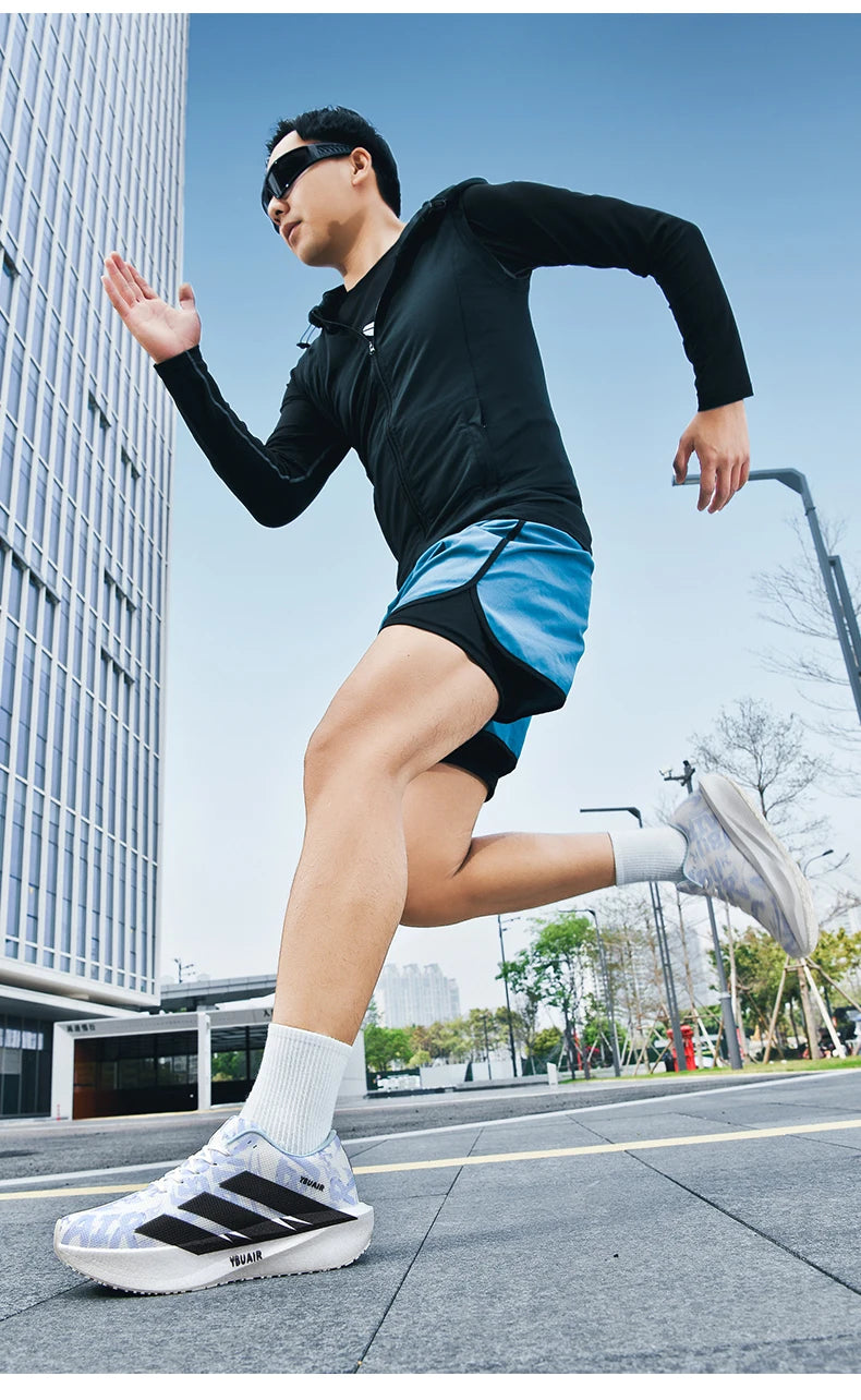 Men's Cushioning Running Shoes Lightweight Athletic Casual Sneakers Male Non-Slip Sports Shoes Outdoor Travel Walking Shoes 2026