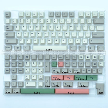 KBDiy GMK 9009 Retro Cherry Profile Keycap 134 Keys/Set For Mechanical Keyboard DIY Custom PBT DYE-SUB 61 60 Backlit ISO Keycaps