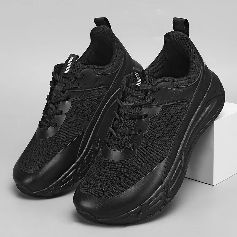 Wide Toe Box Sneakers Platform Soles Fashion Casual Sports Shoes Men Running Walking
