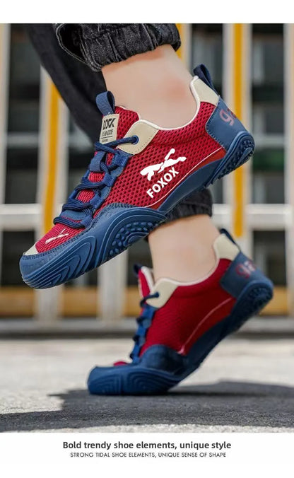 Scarpe da running da uomo traspiranti con tomaia leggera in mesh, suola morbida e confortevole, sneakers sportive casual, calzature estive di tendenza