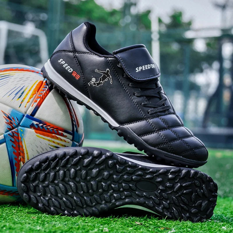 New Men's Professional Football Boots Unisex Hot Sale Cleats Soccer Shoes Futsal Women Ultralight High-quality TF/FG Sneakers