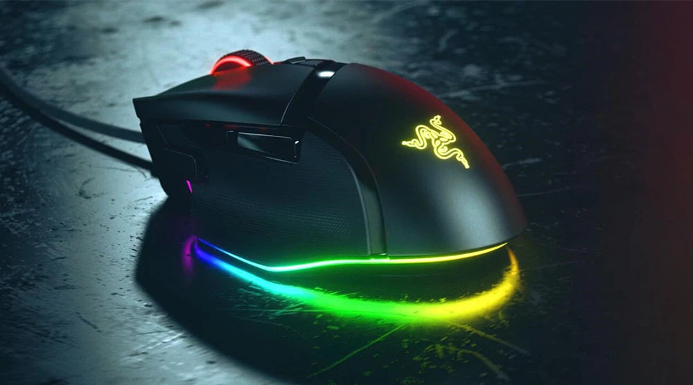NUOVO mouse gaming cablato Razer Basilisk V3 100% originale, per gamer, sensore ottico 26000 DPI, e-sport con illuminazione RGB per PC e laptop