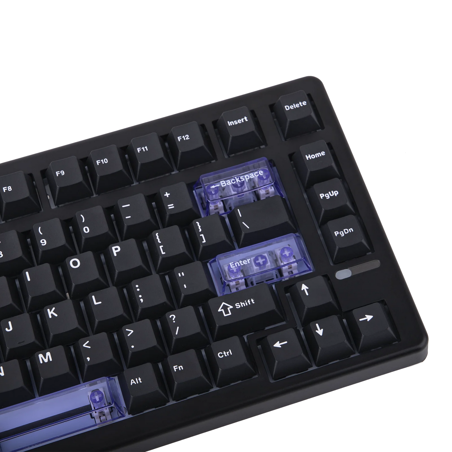 Tastiera meccanica magnetica EPOMAKER HE80 75% layout US QWERTY hot-swap Creamy Gasket cablata con effetto Hall, DKS SOCD per PC/Mac